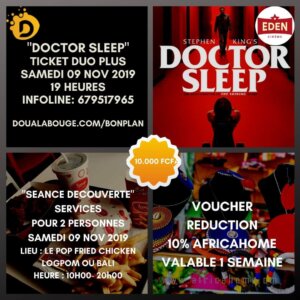 Ticket DOUALABOUGE | BON PLAN