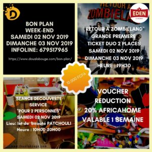 Ticket DOUALABOUGE | BON PLAN #1