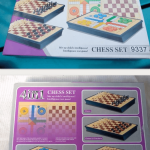 KIT Jeux 4 en 1 - Ludo + Chess +Checkers – Image 2